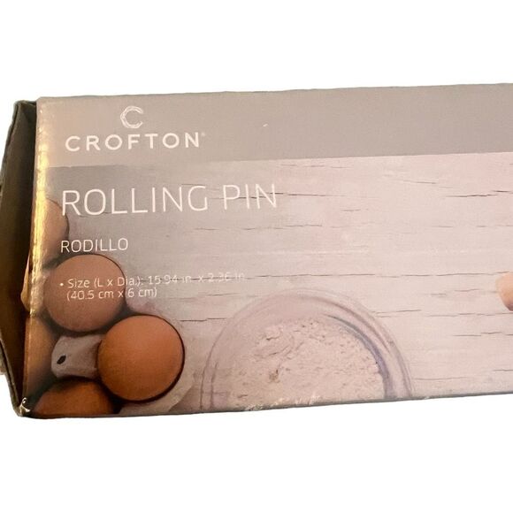 Reindeer holiday Crofton rolling pin - Picture 9 of 10